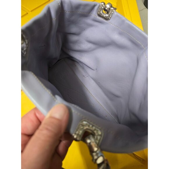 Brighton Style Tapestry Handbag With Floral Print & Double Handles - Picture 4 of 8